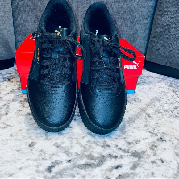 Women’s | Puma | Carina L | Black/Gold | 8.5 | NIB - Picture 5 of 9